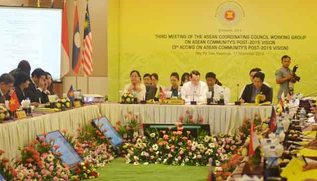 В Мьянме прошло подготовительное собрание должностных лиц к 25-му саммиту АСЕАН